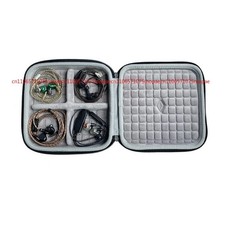 Hard Storage Portable Carry Case Cover Box For 4 PCS Headphone Earphone Headset