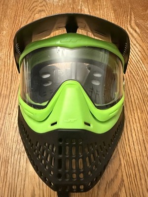 JT Proflex Lime Green EPS mask Amazing Condition Paintball