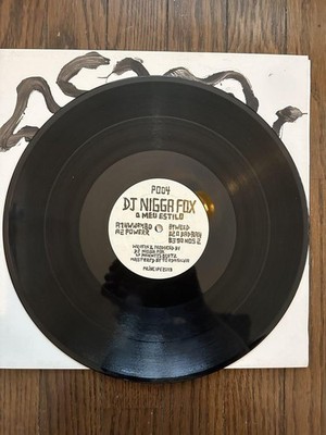 超希少高騰盤12\" DJ Nigga Fox – O Meu Estilo 超希少高騰盤12