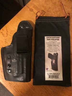 Urban Carry Lockleather IWB Holster #208-R fits Taurus G3XL and S&W MP 9 M2.0 