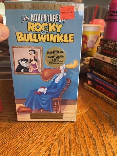 VHS - The Adventures Of Rocky And Bullwinkle VHS Lot Of 7 All Sealed - Picture 4 of 9