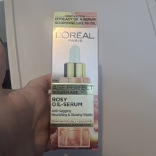 L'Oreal Paris Age Perfect Golden Age Rosy Oil Face Serum,  Skin Radiance 30ml