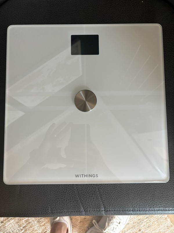 Withings (WBS05-White-All-Inter) Smart Body Composition Wi-Fi Digital Scale