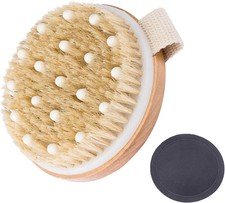 Dry Brushing Body Brush Lymphatic Drainage Brush, Dual-use Dry and Shower with 