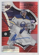 2021 Upper Deck Allure Rookies Red Rainbow Ukko-Pekka Luukkonen #122 Auto 1t49