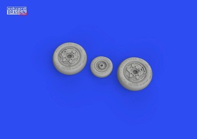 F-16 wheels late - Tamiya - / 1:48 - Eduard 648708