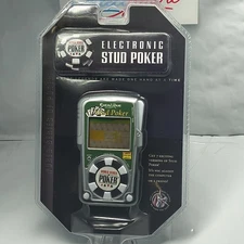 Excalibur Electronics Stud Poker WSOP Handheld Game-New & Sealed