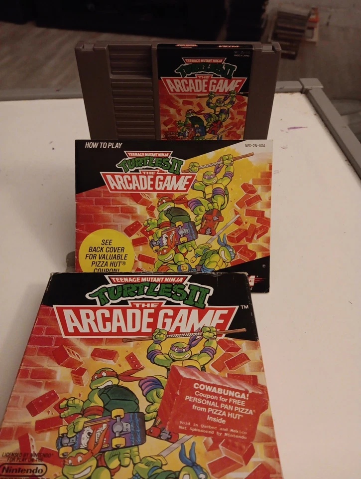 TMMT The Arcade Game NES *Original Owner * - Image 4 of 4