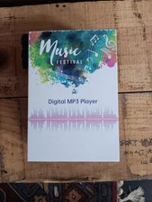 Music Festival Digital 32GB MP3 Player Bluetooth With TF Card Expan Barely Used