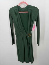 Pre-Owned Gucci Green Size XS Knee Length Long Sleeve Dress