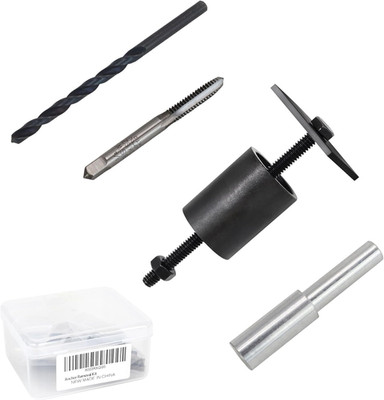 Pool Cover Brass Anchor Removal Tool Kit, Anchor Replacement Tool Kit, Rethreadi