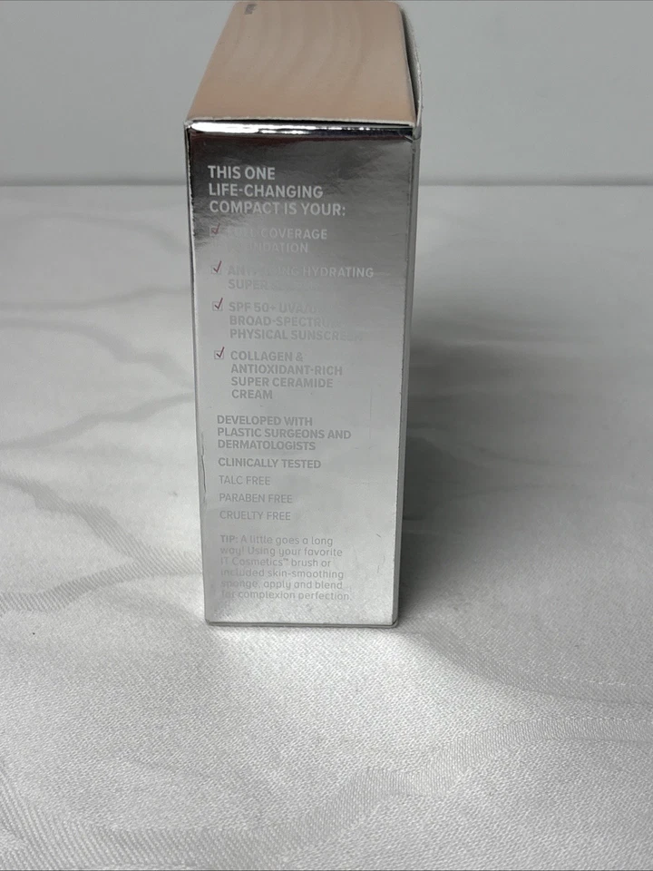 it Cosmetics Confidence in a Compact SPF 50 Foundation MEDIUM 0.63 oz FULL SIZE - Image 4 of 4