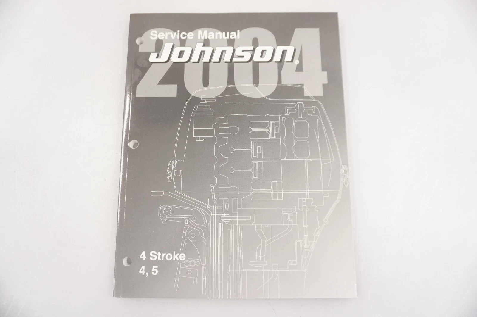 2004 Johnson Outboard SR 4 Stroke 4 / 5 HP OEM Service Shop Manual 5005653