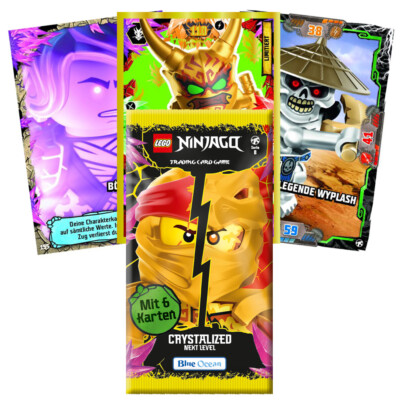 LEGO Ninjago Serie 8 NEXT LEVEL Trading Cards  151-204 + Limitierte Karten