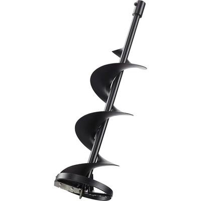 HART 8'' Ice Auger Bit One Blade Cover 20 Volt Spiral Conveyor Durable 9.97 Lbs
