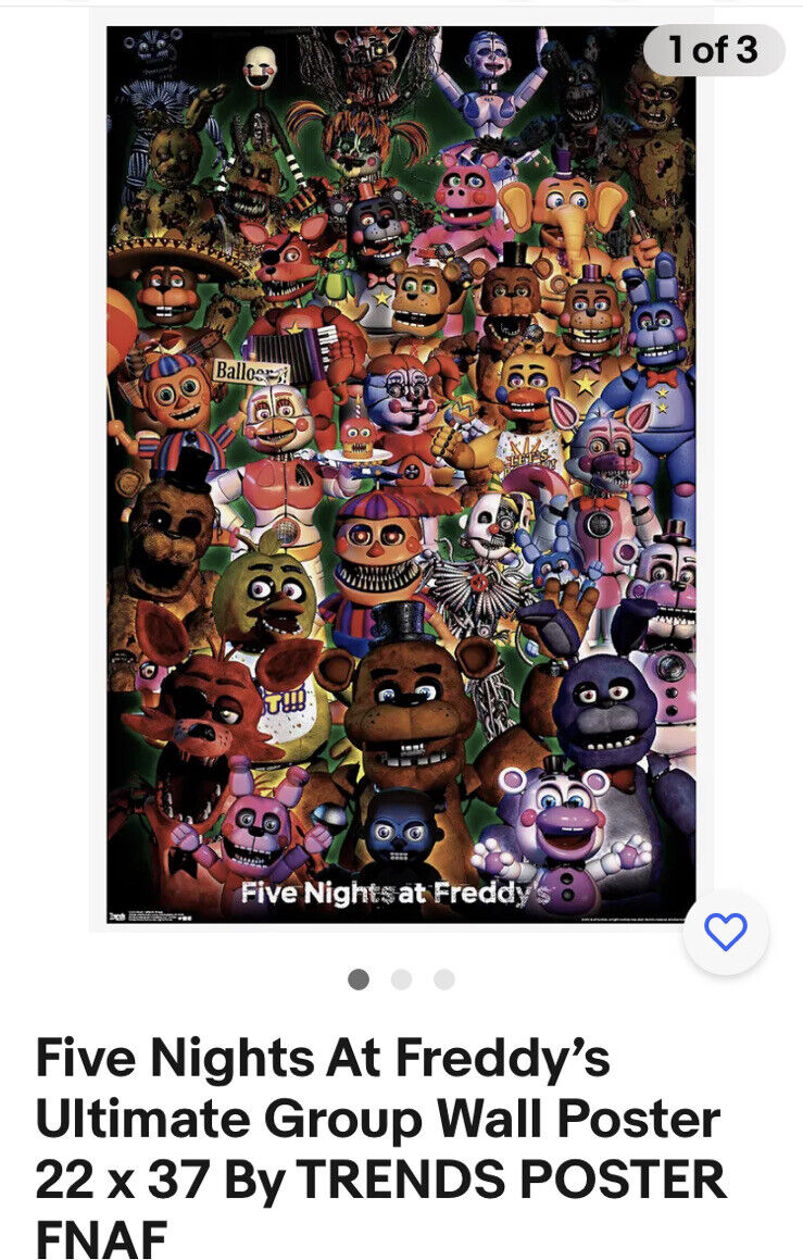 Five Nights at Freddy's height chart  Fnaf characters, Fnaf drawings, Fnaf