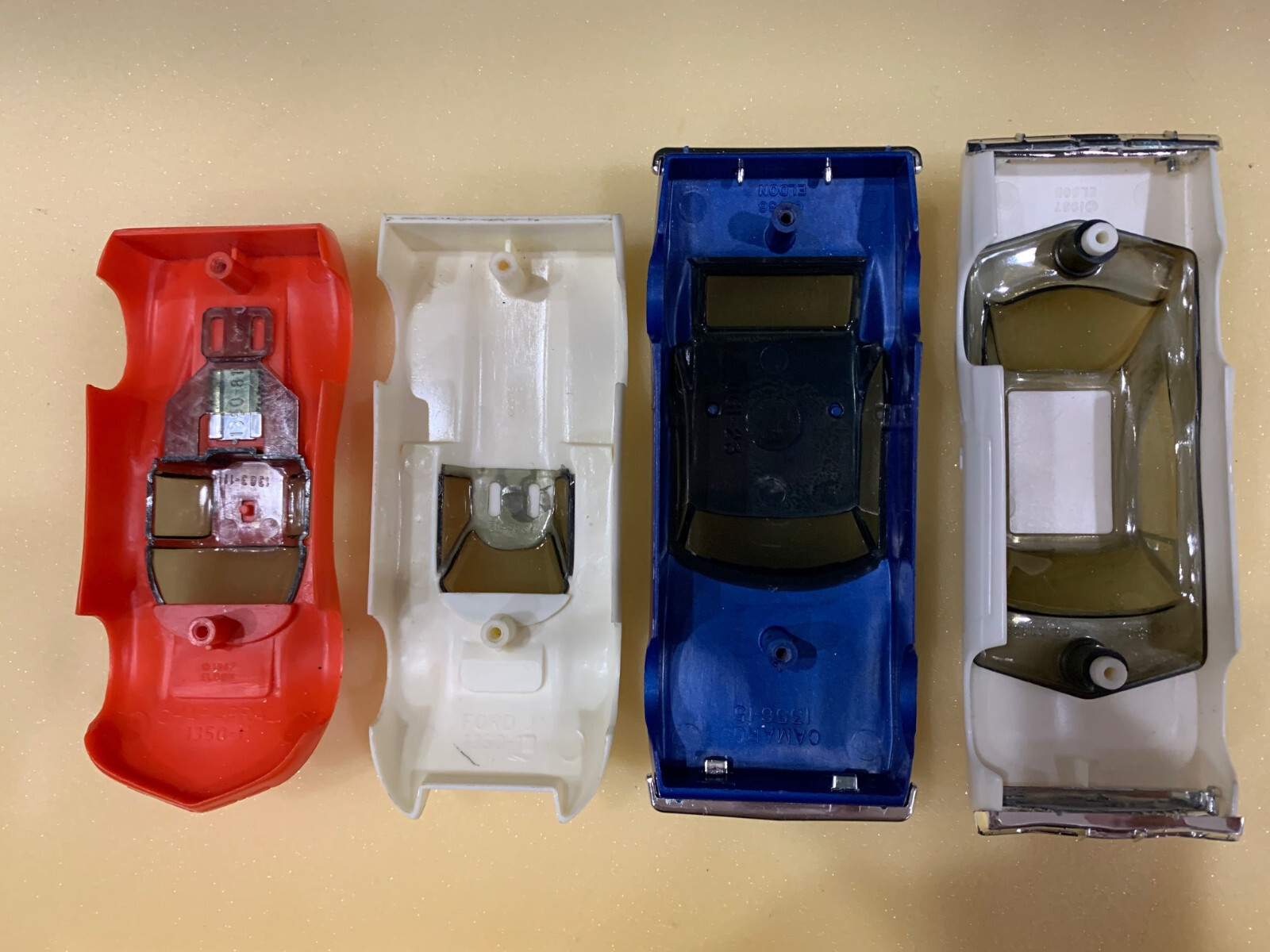 1967 Eldon 1/32 Slot Car Set sport 'n stock Montgomery Ward Road Race Set