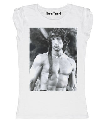 T-Shirt Homme Blanc Modèle Beckham - Personnalisable, 100% Coton, Fabrication Italie - Neuf Avec étiquettes