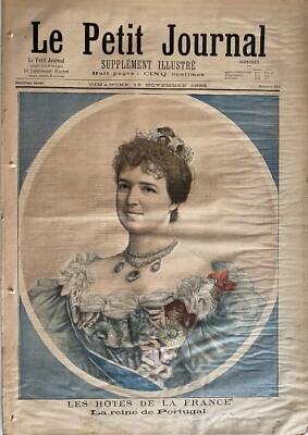 Small Journal 1896 No. 313 The Queen of Portugal - The Emperor of Russia