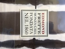 Edmond Frette King Upper Sheet 100 super fine Cotton Italy New with tags