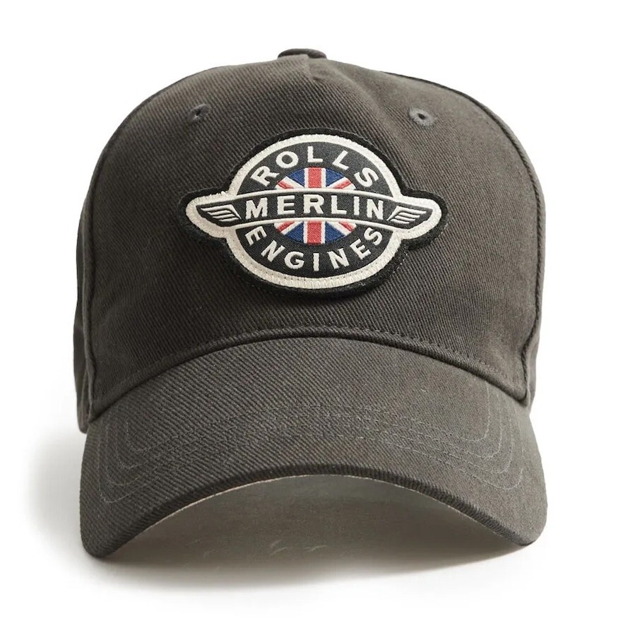 Rolls-Royce Merlin Aircraft Engine Ball Cap HAT-0133-SLT