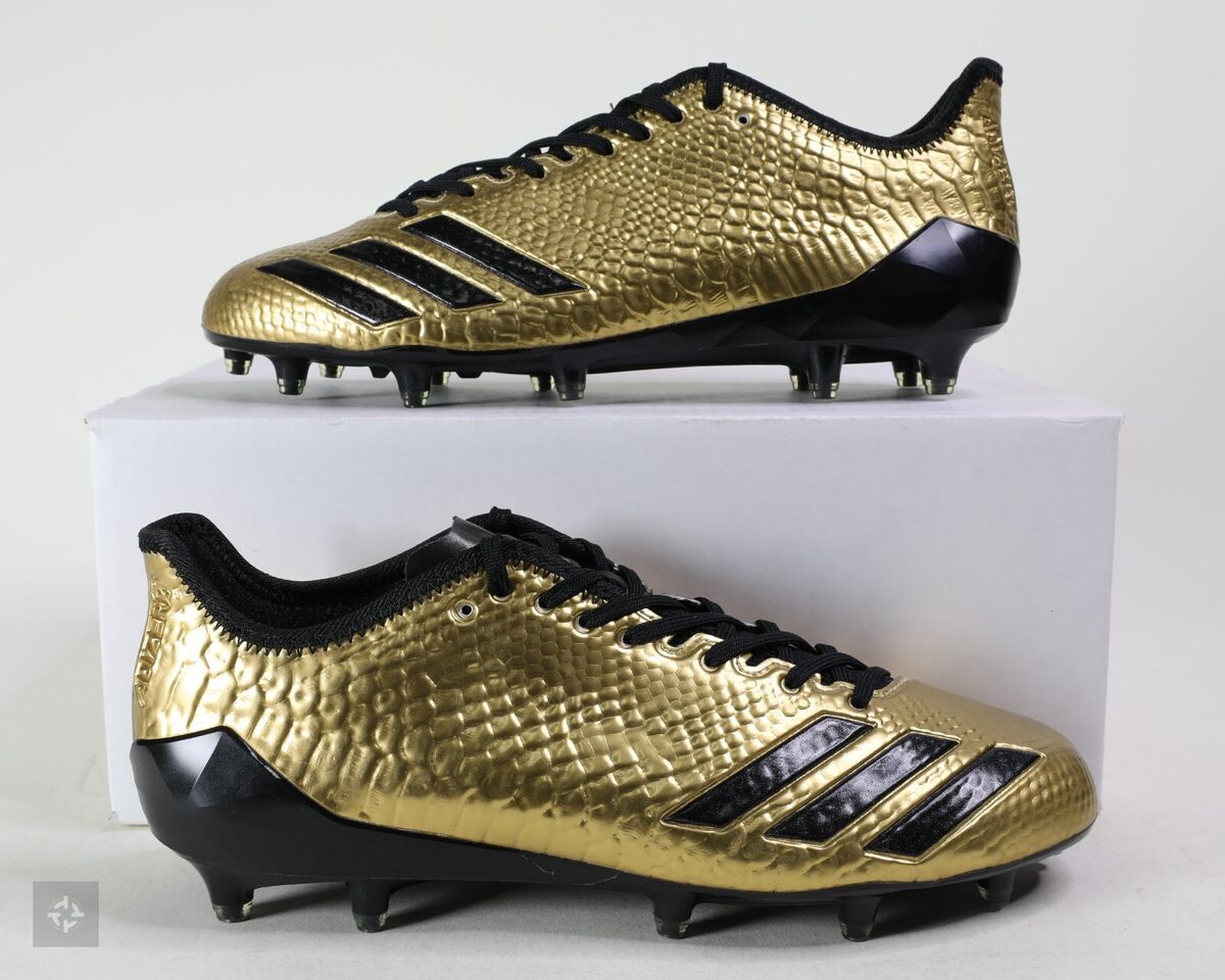 Adidas Adizero 5-Star 6.0 Gold Black Snakeskin Football Adidas Adizero 5-Star 6.0 Gold Black Snakeskin Football
