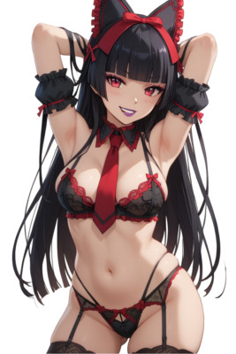 Rory Mercury Gate Waifu Weatherproof Anime Sticker 6'' Car Decal