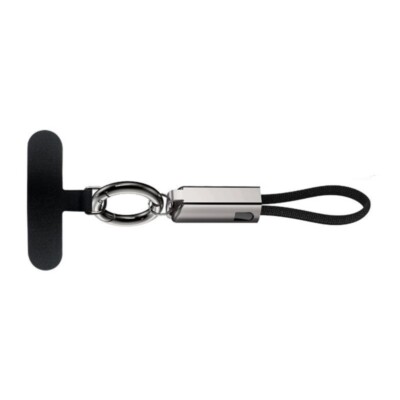 PD60W Type C Fast Charging Data Cable with Lanyard for Charging/Data Transfer