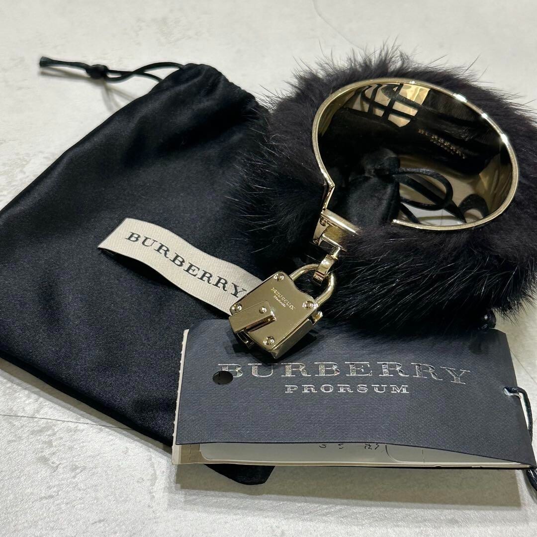 BURBERRY MINK FUR BRACELET
