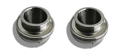 2x SS UC 210 Stainless Steel Tensioner Bearing 50mm Shaft FDA Grease Bearing Insert SUC210 Stainless