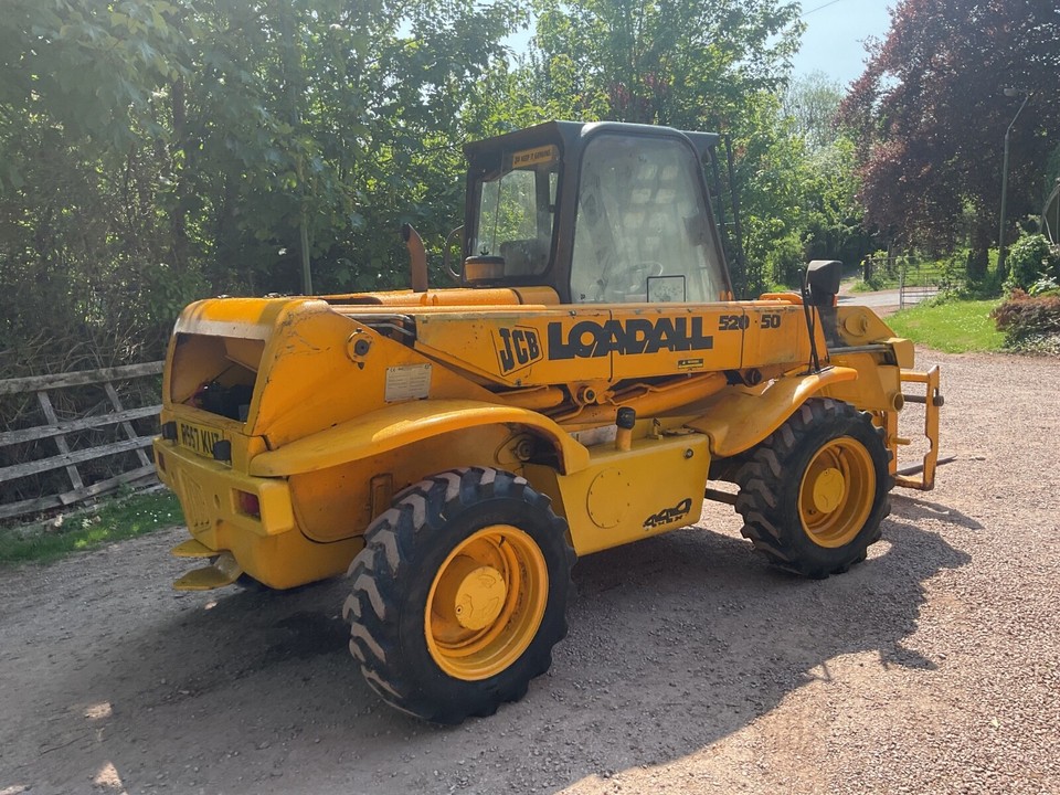 1997 jcb loadall telehandler 520-50 with forksi | eBay UK