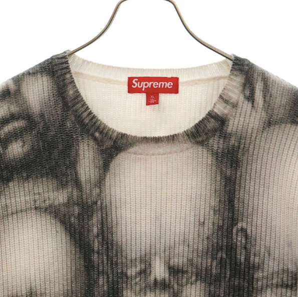 Supreme H.R. Giger Knit Sweater Crybaby Pattern Multicolor Baby