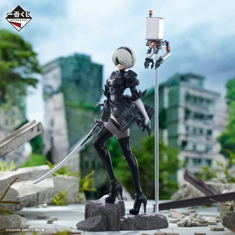 一番くじ　NieR:Automata 2B フィギュア　グラス　キーホルダー 一番くじ NieR:Automata Ver1.1a」本日より順次発売！ - HOBBY Watch