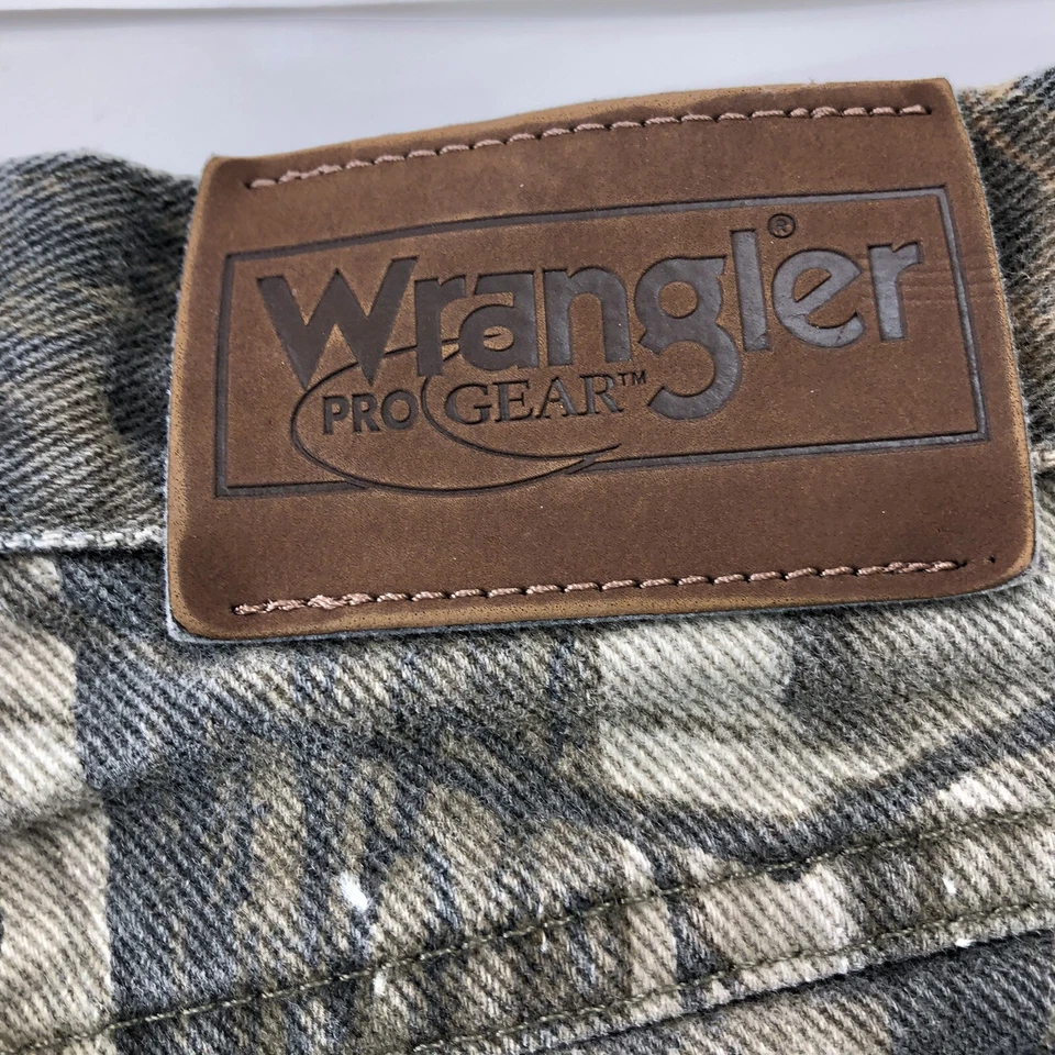 Pantalones de caza Wrangler para niños jóvenes talla 8 regular Realtree Pro Gear camuflados Foto 3 de 4