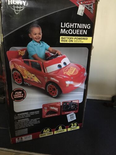 Disney•Pixar Cars 3 Lightning McQueen 6V Battery-Powered Ride On