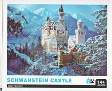 Karton Schlo&szlig; Neuschwanstein 23,5x19x6cm sehr stabil