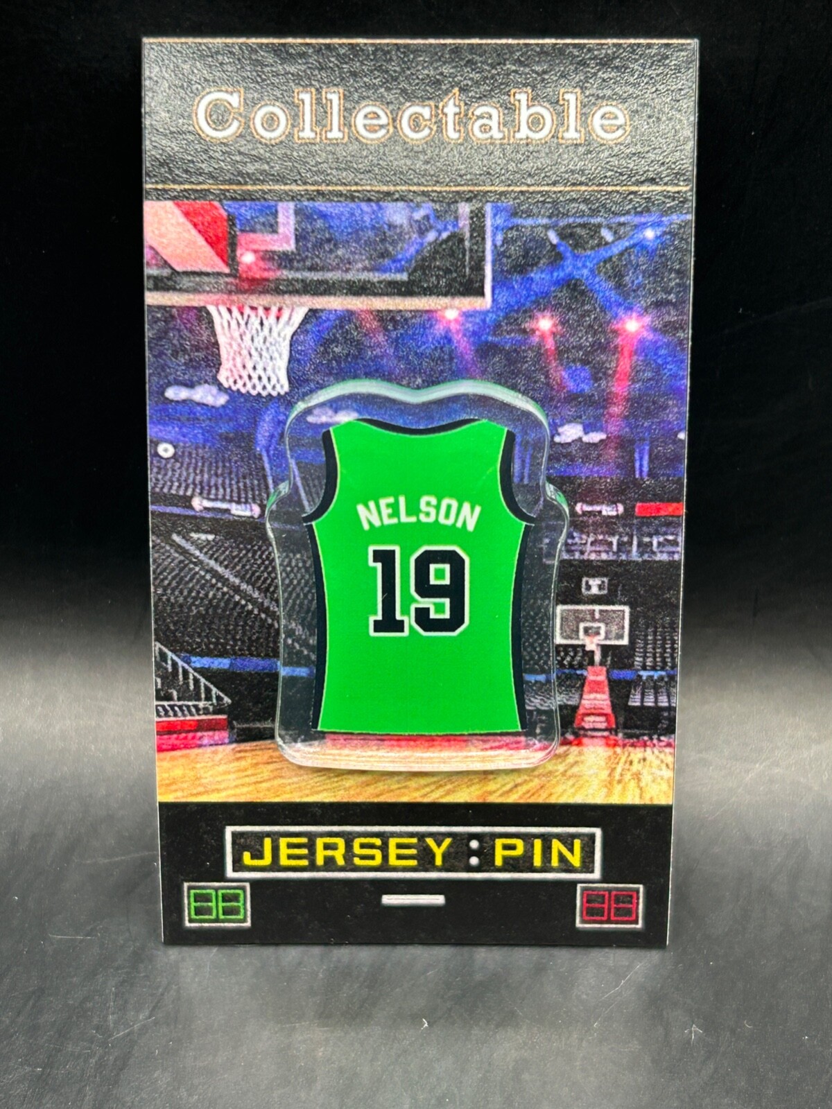 Boston Celtics Don Nelson Vintage Jersey Lapel Pin - Classic NBA Collectible