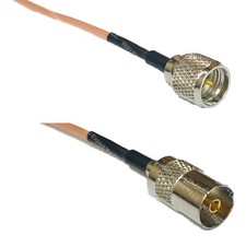 RG316 MINI UHF MALE to DVB TV Pal Female RF Cable Rapid-SHIP LOT