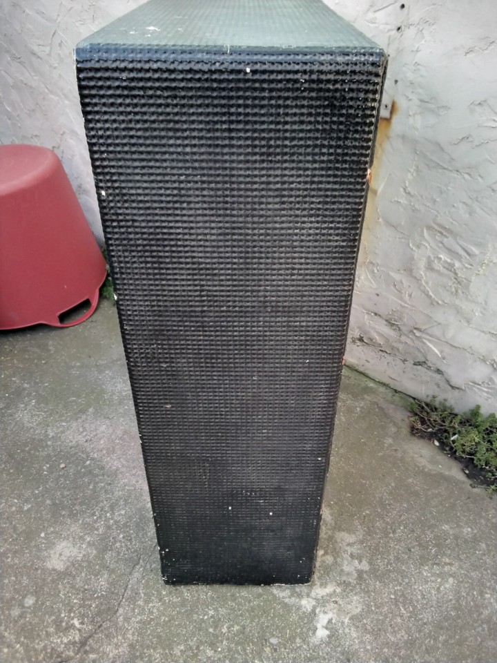 VINTAGE BLACK WICKER STYLE WOODEN SHELF DISPLAY BOOKSHELF eBay