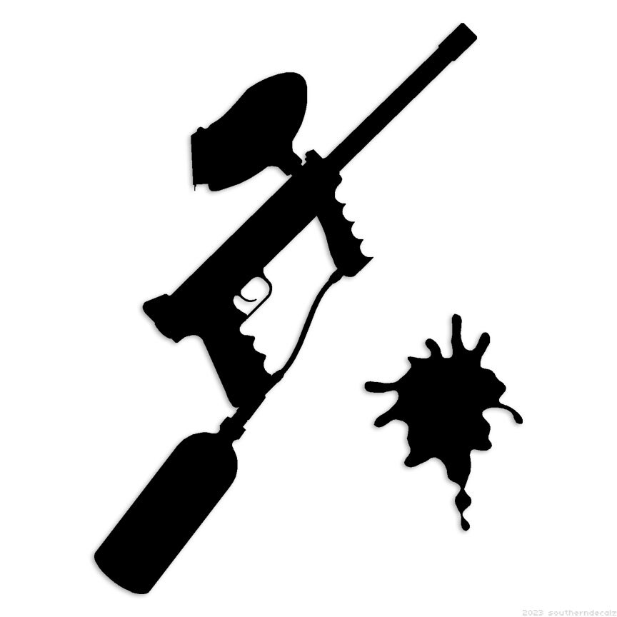 Paintball - Decal Sticker - Multiple Colors & Sizes - ebn6866 | eBay