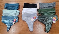 Kindly Yours Womens Sustainable Seamless Thong Panties 3Pk XS S M L XL 2XL 3XL