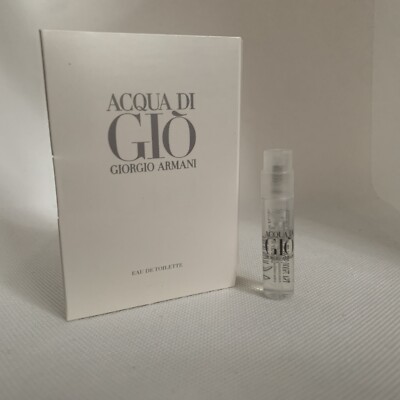 GIORGIO ARMANI Acqua Di Gio Pour Homme Eau De Toilette EDT Spray 0.04 oz