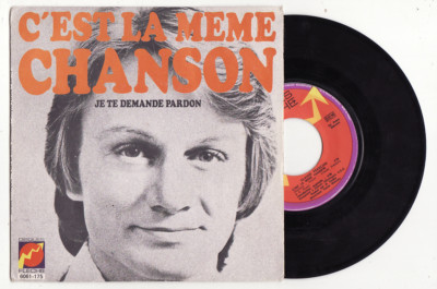 SELTENE SP CLAUDE FRANCOIS - ES IST DAS GLEICHE CHANSON - PFEIL 6061175 - FRANZÖSISCH