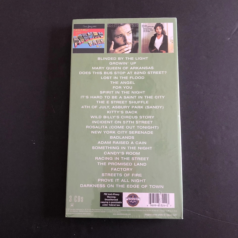 NEW BRUCE SPRINGSTEEN The Collection 3 CDs SEALED Longbox 26 Tracks Asbury Park - Image 4 of 4