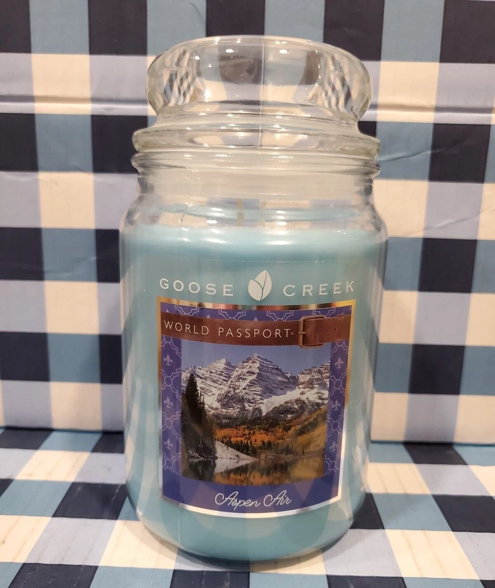 ASPEN AIR 19oz Large Jar Goose Creek Candle eBay