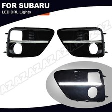 2pcs S4 Led Daytime Running Light Bar Drl Bezels Cover For Subaru Wrx Sti 15-17 2pcs S4 Led Daytime Running Light Bar Drl Bezels Cover For Subaru Wrx Sti 15-17