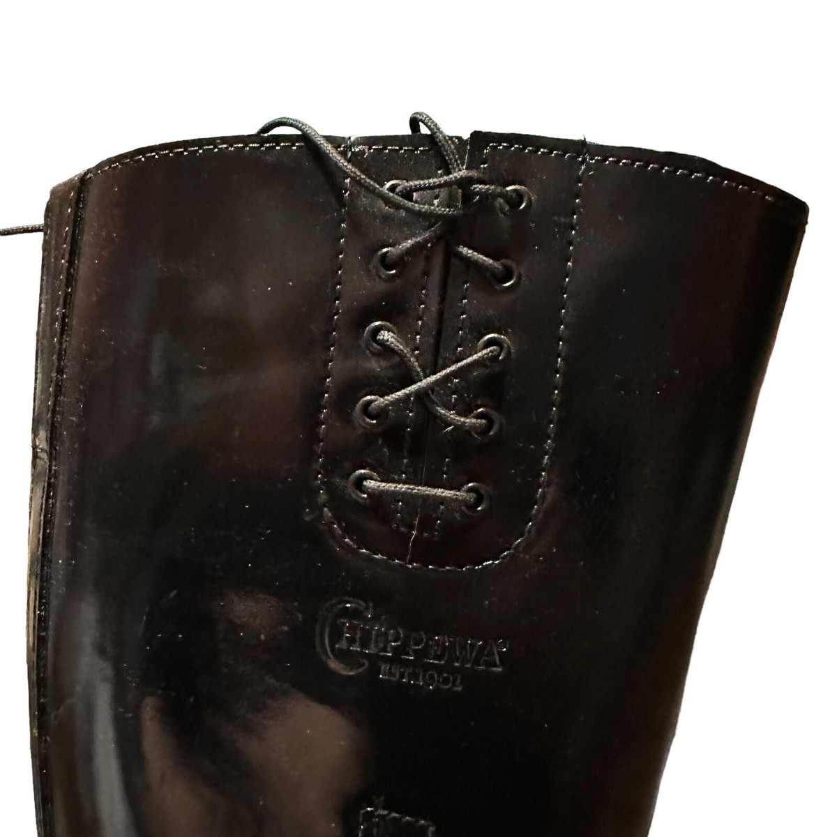 Chippewa Tall Boots 17” 27950 Motorcycle Size Mens 8EE