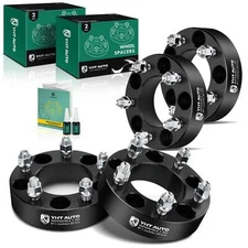 New 4Pcs 5x5"to 5x5" Wheel Spacers 1.5" 14x1.5 87.1mm for Chevy Tahoe GMC Dodge