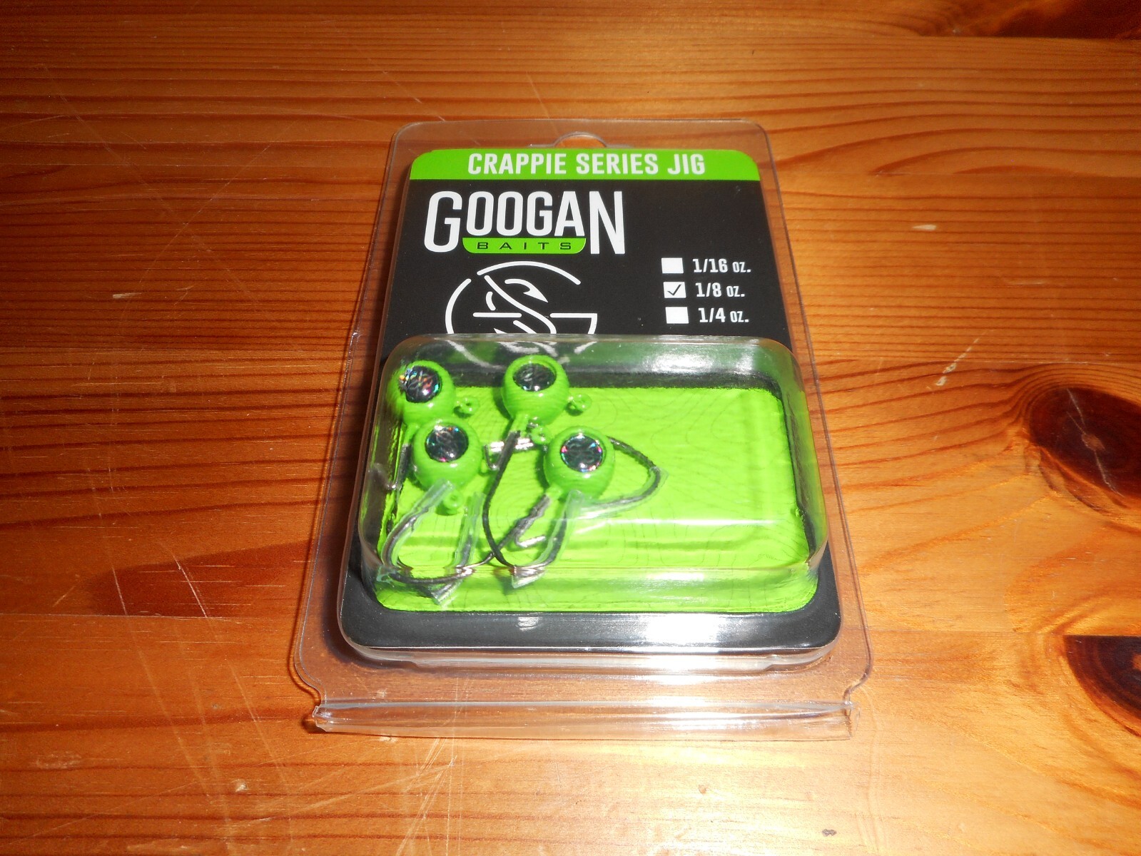 Googan Squad Crappie Series Jig Choose Size and Color Jigs 1/16 or