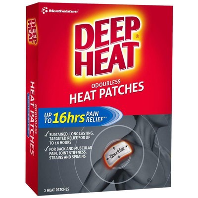 Deep Heat patch sml 2pk (9310263000879)